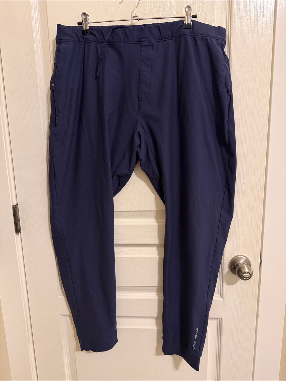 Peter Millar Navy Slim Performance Joggers